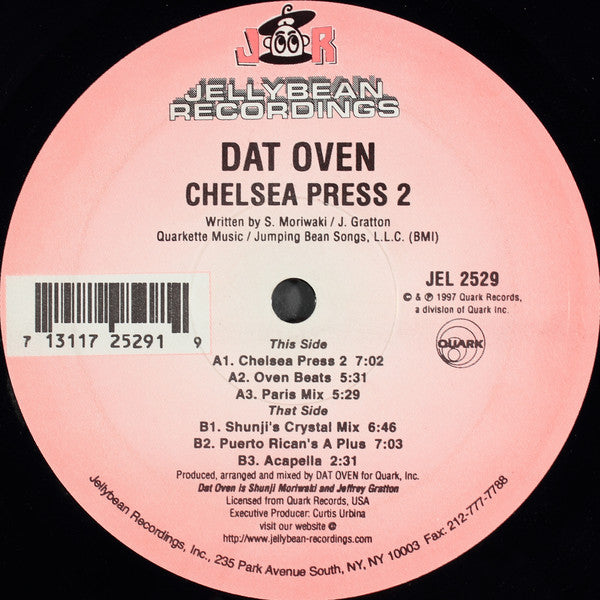 Dat Oven : Chelsea Press 2 (12")