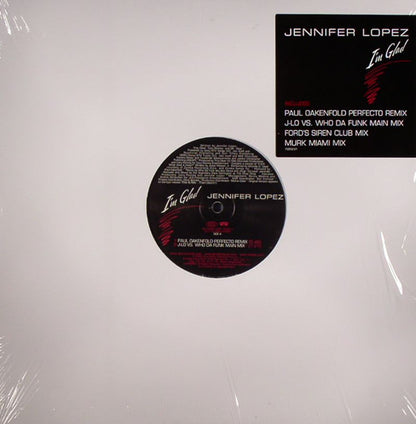 Jennifer Lopez : I'm Glad (12")