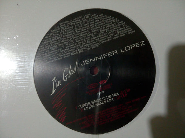 Jennifer Lopez : I'm Glad (12")