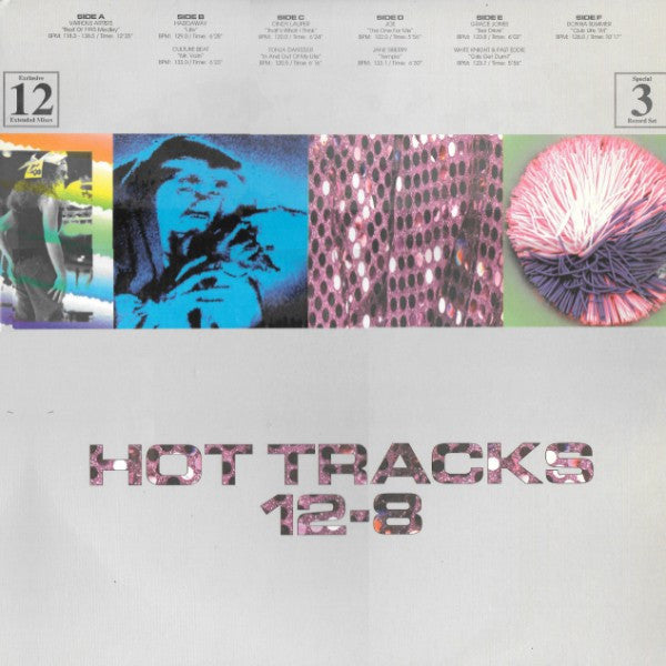Various : Hot Tracks 12-8 (3x12", Comp, Promo)