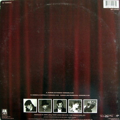 Human League* : Human (12", Single, Promo)