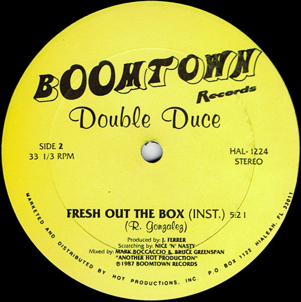 Double Duce (2) : Fresh Out The Box (12", Yel)