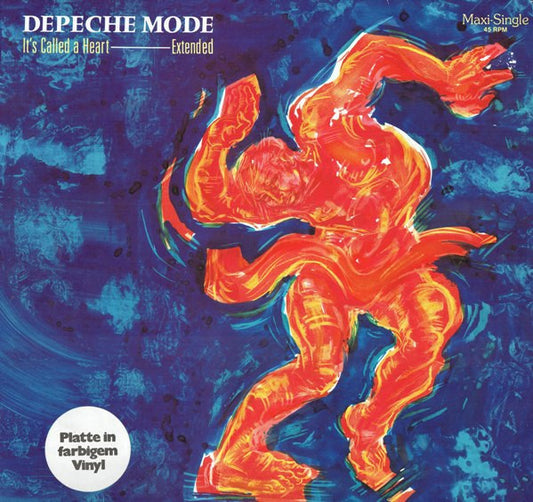 Depeche Mode : It's Called A Heart (Extended) (12", Maxi, Blu)