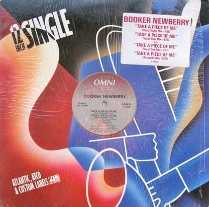 Booker Newberry* : Take A Piece Of Me (12", Single)
