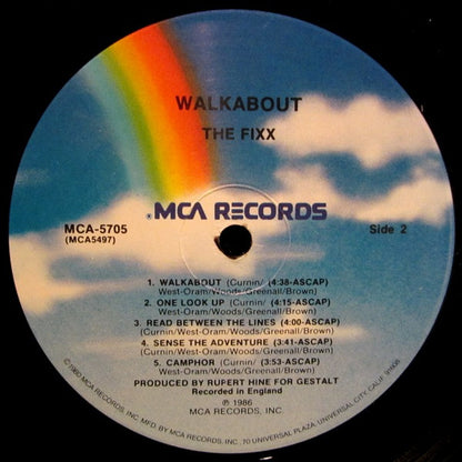 The Fixx : Walkabout (LP, Album, Pit)