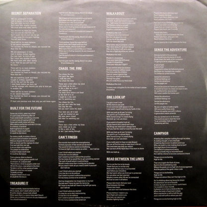 The Fixx : Walkabout (LP, Album, Pit)