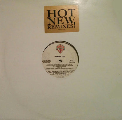Jasmine Guy : Don't Want Money (12", Promo)