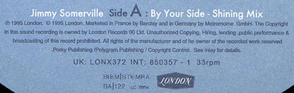 Jimmy Somerville : By Your Side (12", Single)