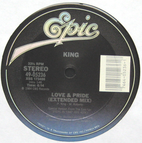 King : Love & Pride (Extended 12" Mix) (12")