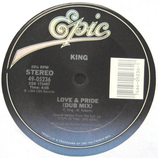 King : Love & Pride (Extended 12" Mix) (12")