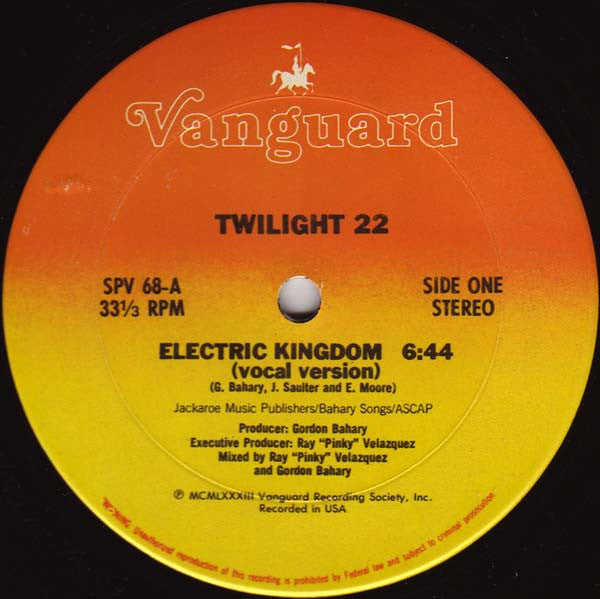 Twilight 22 : Electric Kingdom (12")