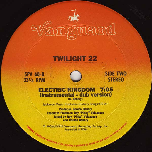 Twilight 22 : Electric Kingdom (12")