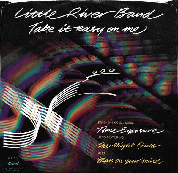 Little River Band : Take It Easy On Me (7", Single, Win)