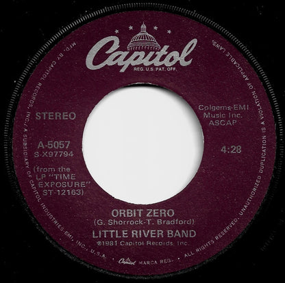 Little River Band : Take It Easy On Me (7", Single, Win)