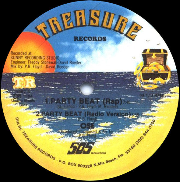 Osé : Party Beat (12")