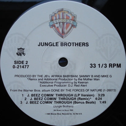 Jungle Brothers : What "U" Waitin' "4"? / J. Beez Comin' Through (12", Maxi)