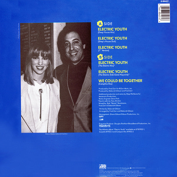 Debbie Gibson : Electric Youth (12", Spe)