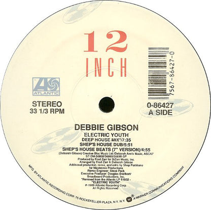 Debbie Gibson : Electric Youth (12", Spe)