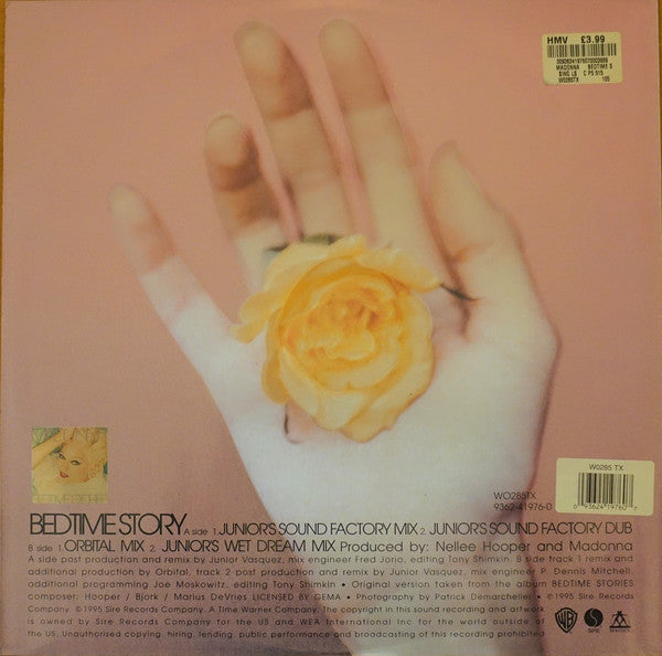 Madonna : Bedtime Story (12", Single, Ltd)
