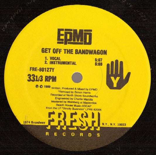 EPMD : I'm Housin' / Get Off The Bandwagon (12", RE)