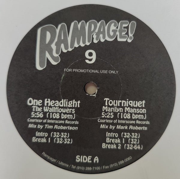 Various : Rampage! 9 (2x12", Comp, Promo)
