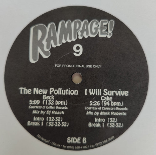 Various : Rampage! 9 (2x12", Comp, Promo)