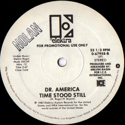 Dr. America : 1990 (12", Promo)