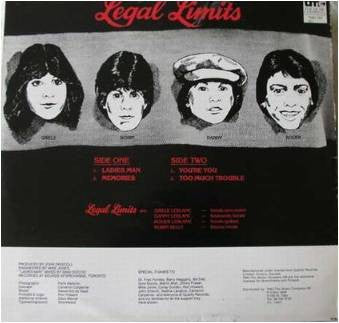 Legal Limits : Legal Limits (12")