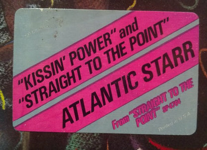 Atlantic Starr : Kissin' Power (12", Promo)