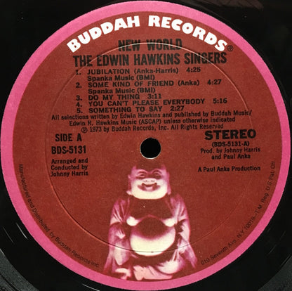 The Edwin Hawkins Singers* : New World (LP, Album, Gat)