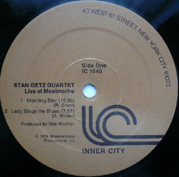 Stan Getz Quartet : Stan Getz Gold  ..." Happy 50th Stan" - A Celebration, Live At Montmartre (2xLP, Album)