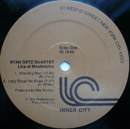 Stan Getz Quartet : Stan Getz Gold  ..." Happy 50th Stan" - A Celebration, Live At Montmartre (2xLP, Album)