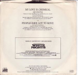 Lou Reed / Jenny Burton : My Love Is Chemical / People Have Got To Move (7")