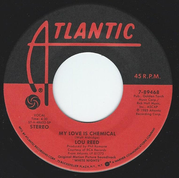 Lou Reed / Jenny Burton : My Love Is Chemical / People Have Got To Move (7")