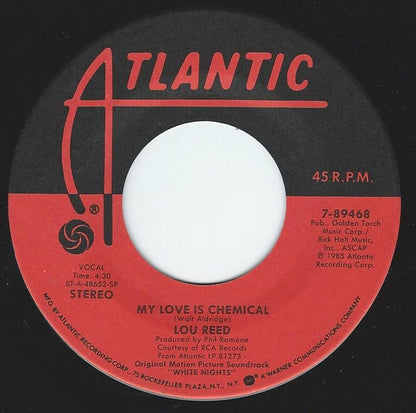 Lou Reed / Jenny Burton : My Love Is Chemical / People Have Got To Move (7")