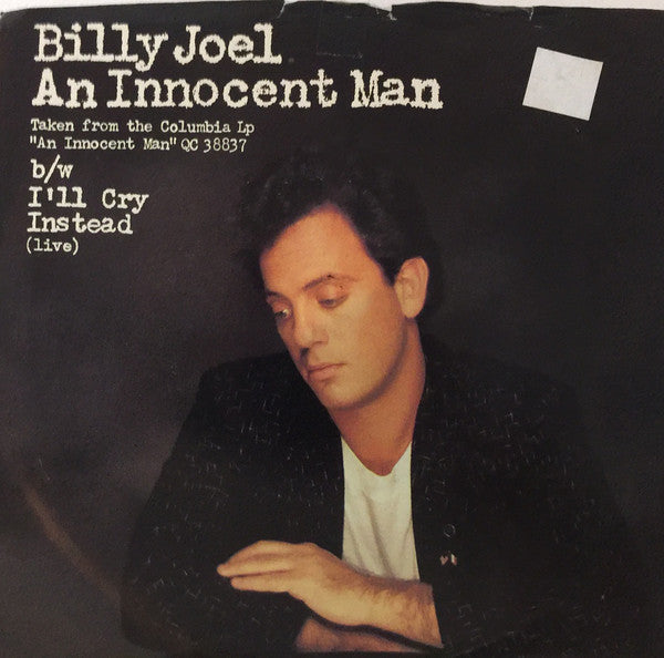 Billy Joel : An Innocent Man (7", Single, Styrene, Pit)