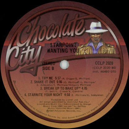 Starpoint : Wanting You (LP, Album, 18)