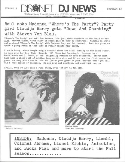 Various : Volume 8 Program 13 (2x12")