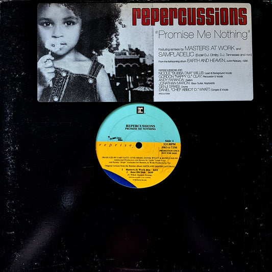 Repercussions : Promise Me Nothing (12", Promo)