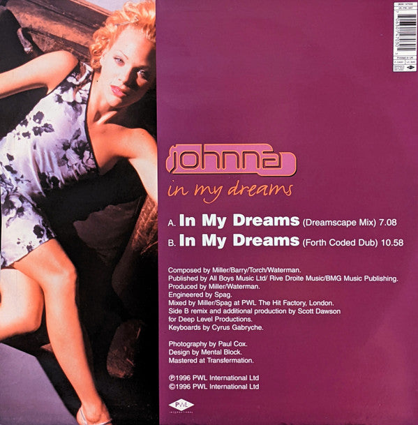 Johnna : In My Dreams (12")