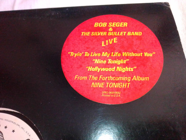 Bob Seger & The Silver Bullet Band* : Tryin' To Live My Life Without You (12", Single, Promo)