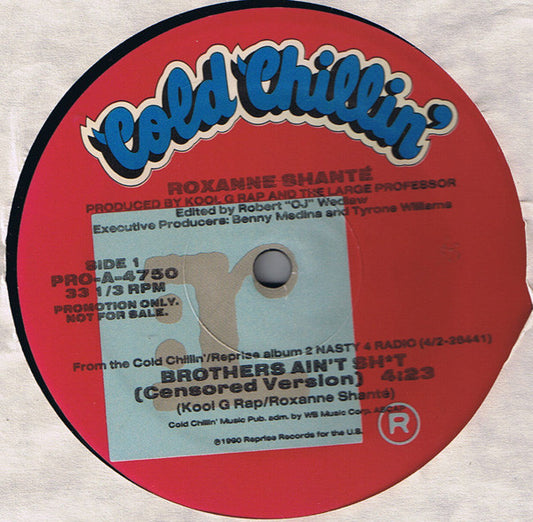 Roxanne Shanté : Brothers Ain't Sh*t (Censored Version) (12", Single, Promo)