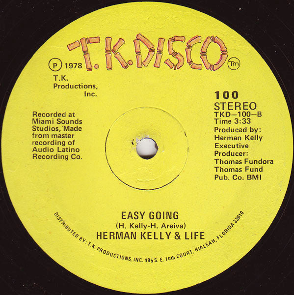Herman Kelly & Life : Dance To The Drummer's Beat (12")