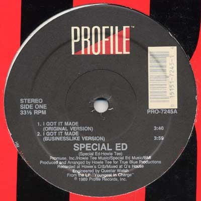 Special Ed : I Got It Made (12", Hau)