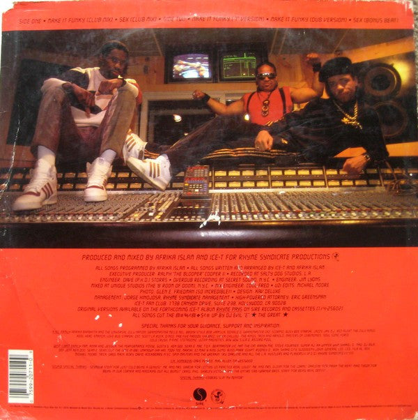 Ice-T : Make It Funky (12", Maxi)
