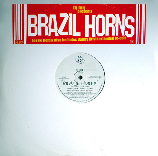 DJ Jorj : Brazil Horns (12")