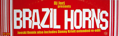 DJ Jorj : Brazil Horns (12")