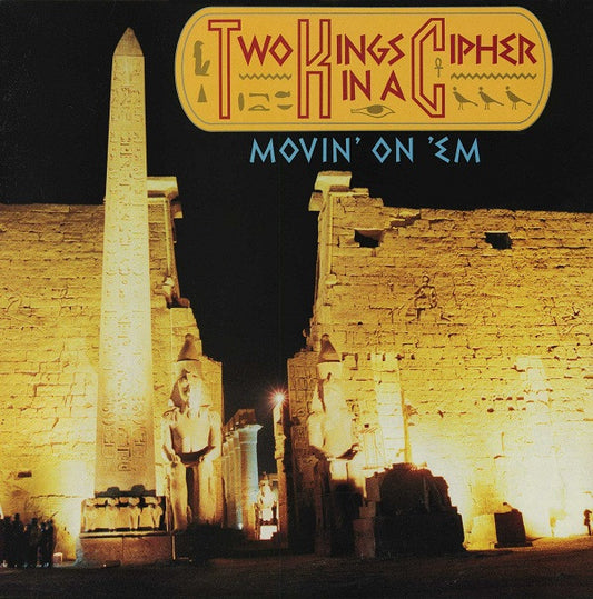 Two Kings In A Cipher : Movin' On 'Em (12", Promo, Tra)