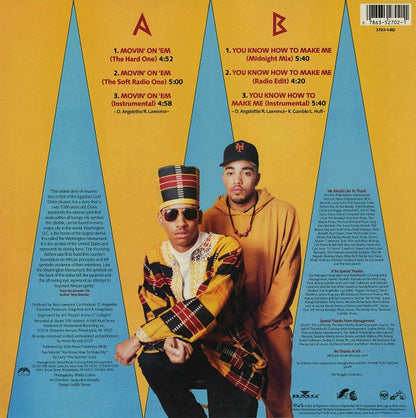 Two Kings In A Cipher : Movin' On 'Em (12", Promo, Tra)