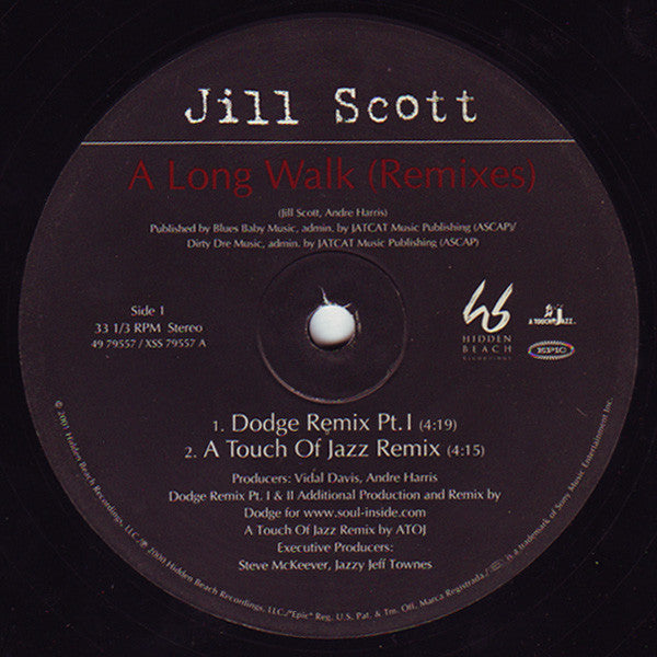 Jill Scott : Long Walk (Remixes) (12")